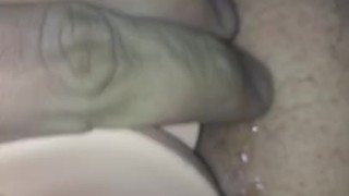 Milking and toying ass with big toy