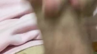 Horny 18 year old twink cums all over