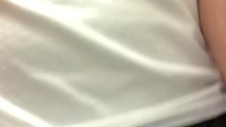 MASTURBATING at the GYM TOILET 