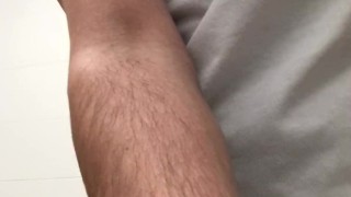 MASTURBATING at the GYM TOILET 