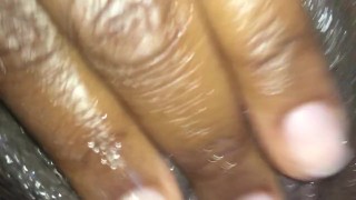 Playing in my pussy in my car in a parking lot daylight
