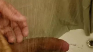 Soapy shower dick