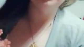Teasing my naughty friend's on Snapchat..