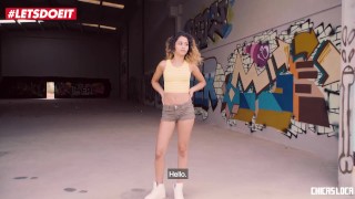 LETSDOEIT - Barely Legal Teen Drilled By a Massive Cock Outdoors