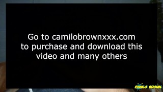 Nice cum shot inside of my black undies - Camilo Brown