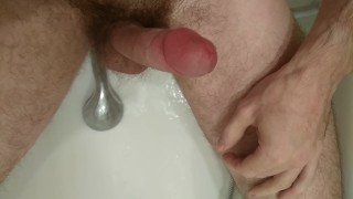 masturbation on bathroom