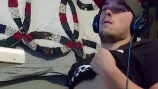 My first video! Edging till I'm close to cum!