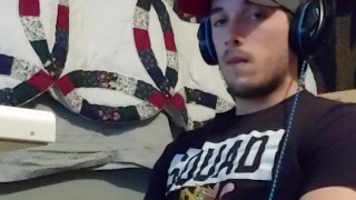 My first video! Edging till I'm close to cum!