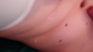 Cute Femboy cums for the first time after 3 days without