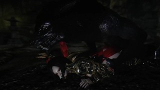 skyrim werewolf and armor porn