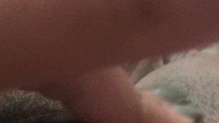 Playing with my kitty. TRIMMED