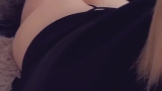 G string and sexy heels