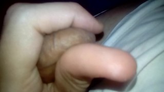 Morning wood: time to use my foreskin circle massage technique