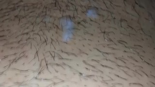 Slowly getting hard, Jerking off and close up cum shot - Camilo Brown