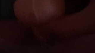 Solo anal fucking with dildo