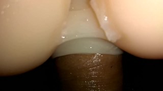 Teen fucks tight pocket pussy