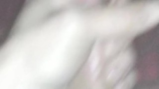 Stroking a nice hard cock
