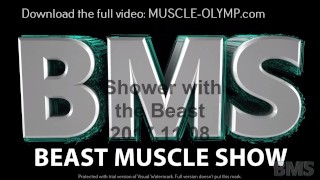 Hairy Muscle Filmed in the Shower! (Trailer 1)