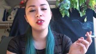 Chain Smoking Sexy with MissDee Nicotine