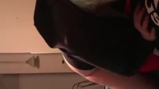 Teen fucking him secretly while everyone is home.
