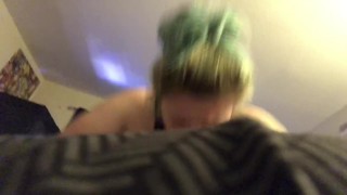 Teen fucks hard cock and screams