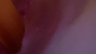 Me fucking myself and licking the toy after