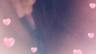 Playing with my pussy