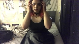 stoned leather tease |kallielonewolf