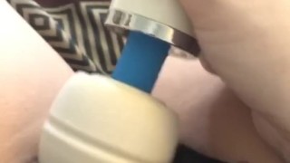 hot majic wand masturbation pt 2