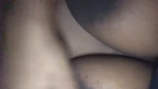 Playing with my big tits on sc 