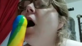 Sucking my lollipop for the boys on Snapchat.. I'm such a tease.