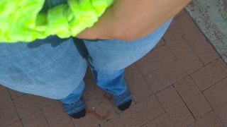 Pissing my Pants - Right outside my Front door