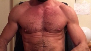 Solo jerk off session