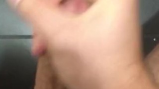 Public toilet jerk off