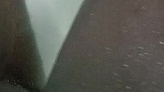 Young black Twink jerk off in Bath