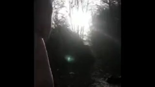 Long naked walk down country lane