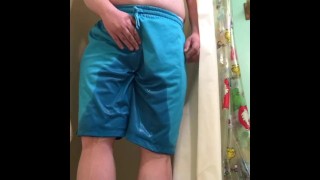 Peeing My Gym Shorts