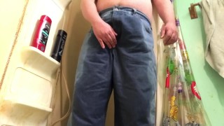 Completely Soaking My Jeans With Pee