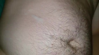 cumshot at bed :)