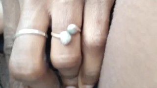 Public pussy play
