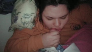 She wasn't expecting this much Cum lol. Huge Amateur Facial!