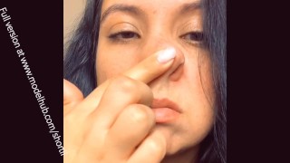 Nose fetish Teaser