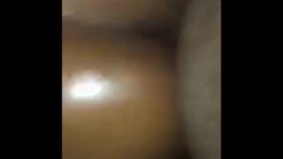 Quickie with the babysitter her fat pussy made me cum in minutes