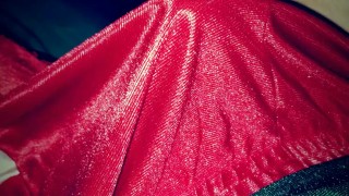 Cumming through basket ball shorts, freeballing, gay sound, prostate orgasm