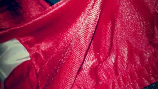 Cumming through basket ball shorts, freeballing, gay sound, prostate orgasm