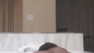 Ebony BBW in Tub Twerking