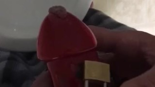 Cock Cage Pissing