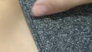 fingering myself while my friend is in the shower