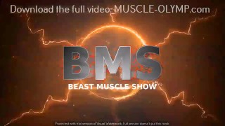 Alpha Musclegod Flexes HUGE Muscles in the Mirror(Trailer 2)
