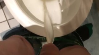 Teen cock pissing